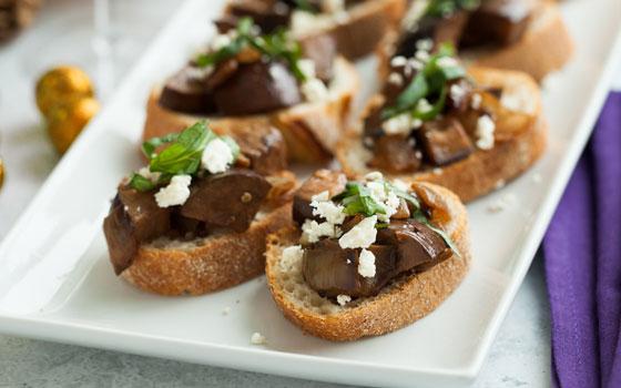 Himalayan Pink Salt Peanut Butter Eggplant Caponata