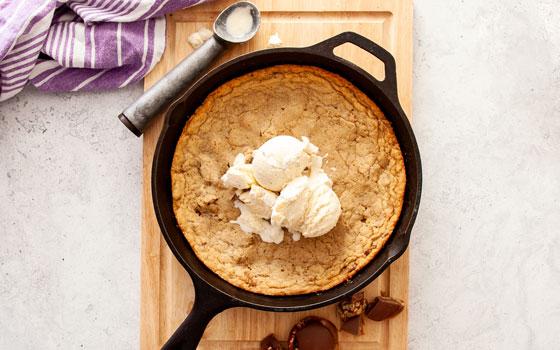 Sweet Georgia Brown Skillet Cookie