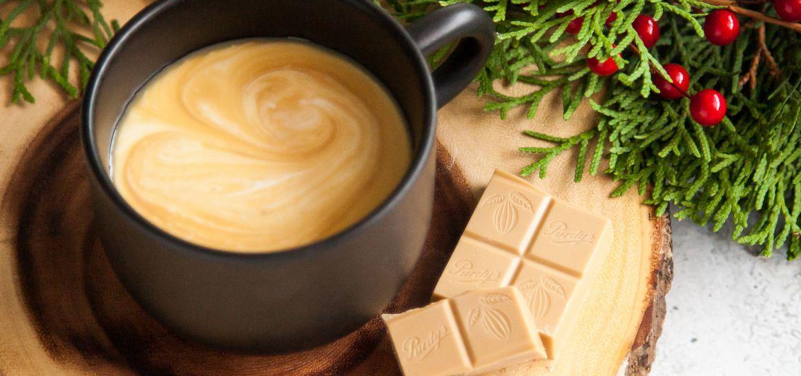 Caramelized White Hot Chocolate