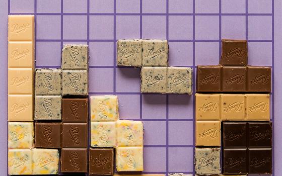 Playing Tetris at Work: What it took to create our Chocolate Tetris stop motion video