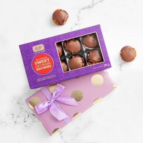 Milk Chocolate Sweet Georgia Browns, 8 pc