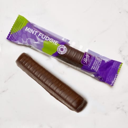 Milk Chocolate Mint Fudgie Bar