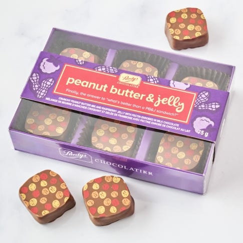 Peanut Butter & Jelly, 6pc