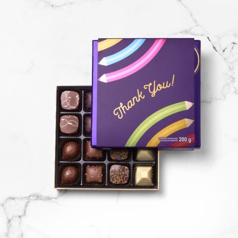 Thank You Teacher Classics Gift Box, 16 pc 