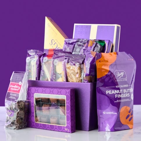 the ultimate chocolate gift basket