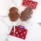 Milk Chocolate Santa Lolly