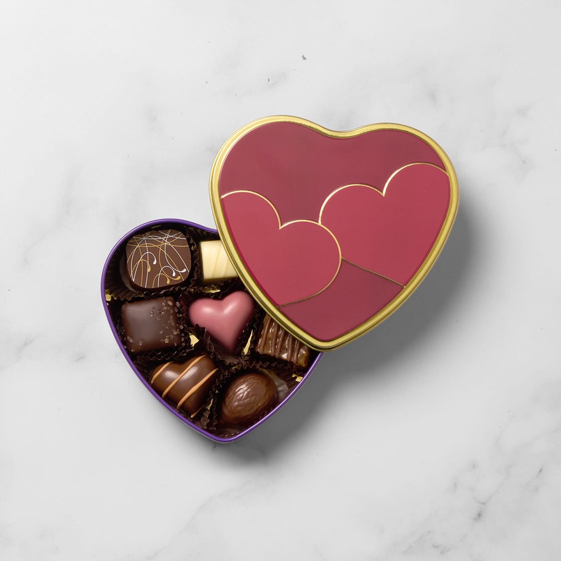 Mini Heart Gift Tin 8 pc