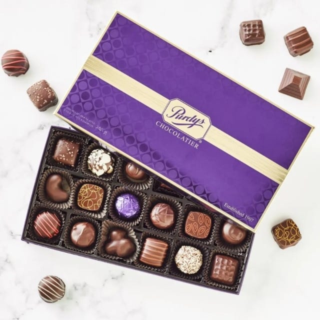 Dark Chocolate Favourites Gift Box, 18 pc