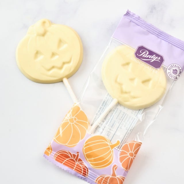 White Chocolate Pumpkin Lolly, 30 g