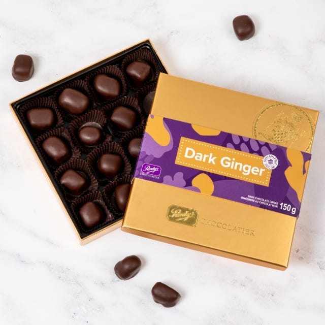Dark Chocolate Ginger, 16 pc