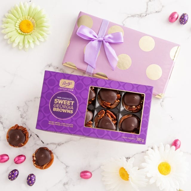 Dark Chocolate Sweet Georgia Browns, 8 pc