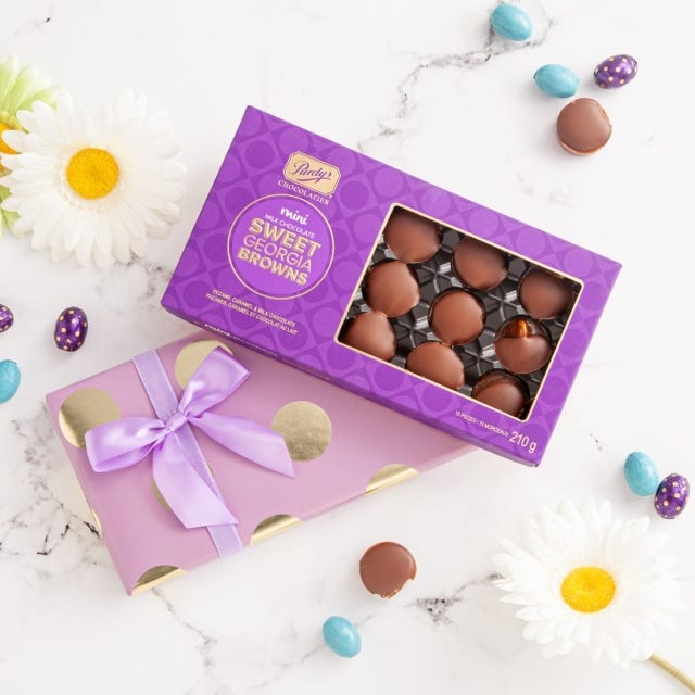 Milk Chocolate Mini Sweet Georgia Browns, 15 pc