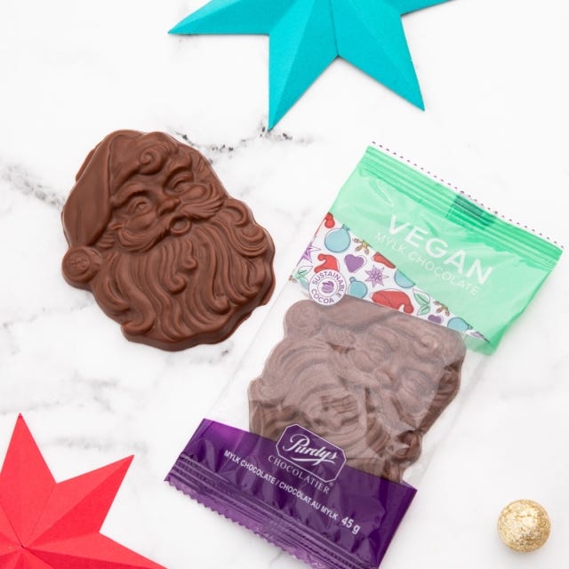 Vegan Mylk Chocolate Santa, 45 g