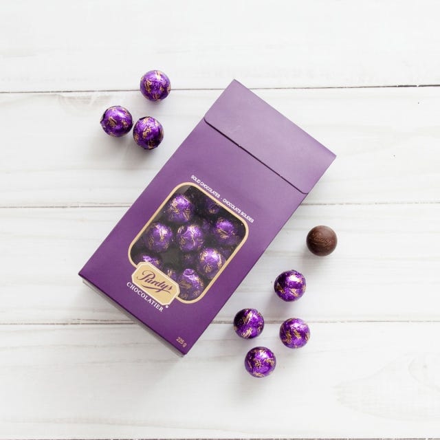 Dark Chocolate Foiled Balls