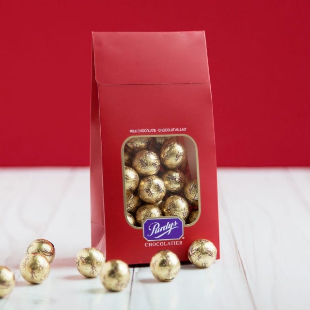 Milk Chocolate Foiled Balls, 225g