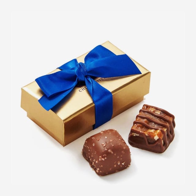 Assorted Chocolate Gold Favour