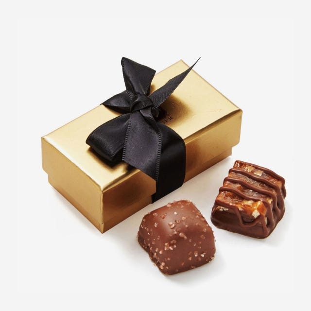 Assorted Chocolate Gold Favour