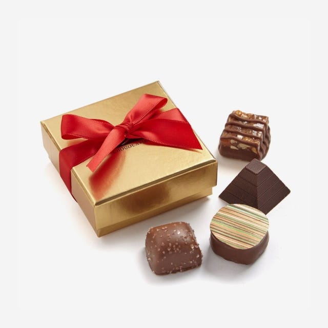 Assorted Chocolate Gold Favour