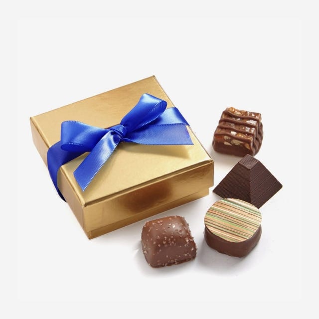 Assorted Chocolate Gold Favour