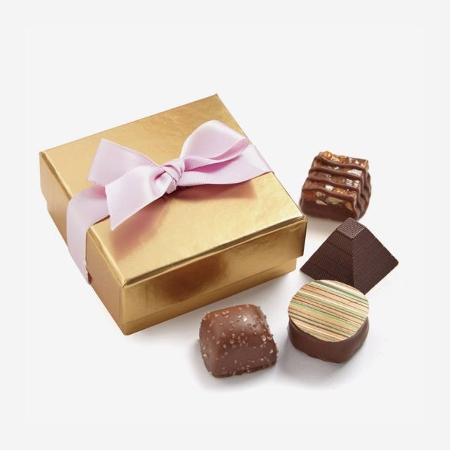 Assorted Chocolate Gold Favour