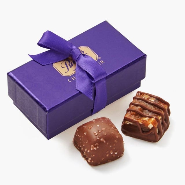 Assorted Chocolate Purple Favour
