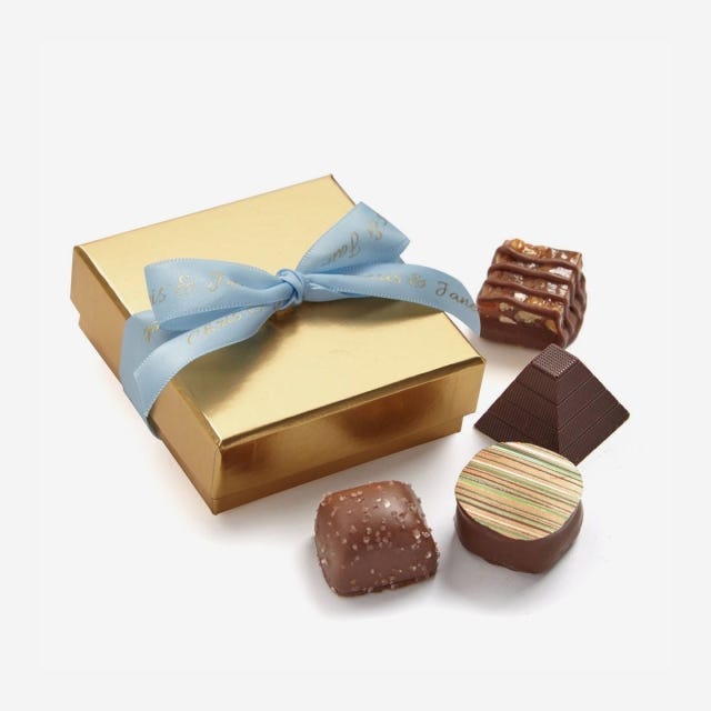 Assorted Chocolate Gold Favour