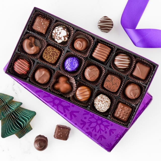 Dark Chocolate Favourites, 18 pc 