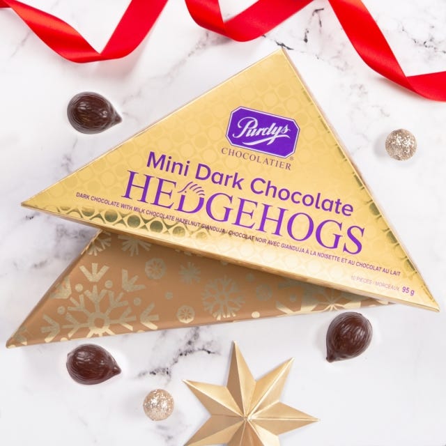 Dark Chocolate Mini Hedgehogs, 10 pc