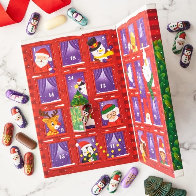 Santa's Lodge Advent Calendar, 24 pc