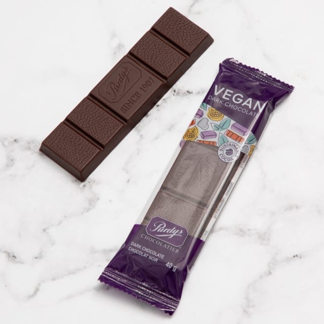 Vegan Dark Chocolate Bar, 40 g