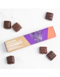 Vegan Hawaiian Black Salt Caramels, 6 pc