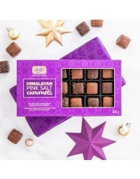 Himalayan Pink Salt Caramels, 18 pc