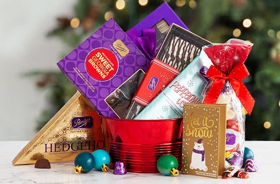 Holiday Treats Gift Basket