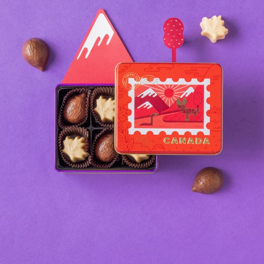 Canadian Memento Gift Tin